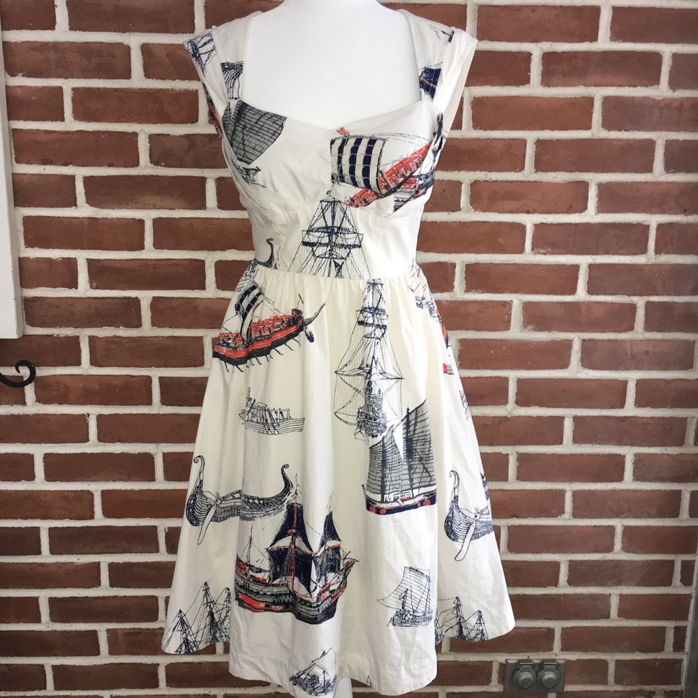 NWT Anthropologie Girls from Savoy BonVoyage Dress
